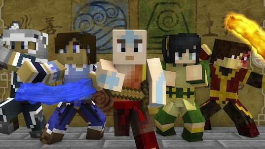 Mod Avatar Aang para Minecraft