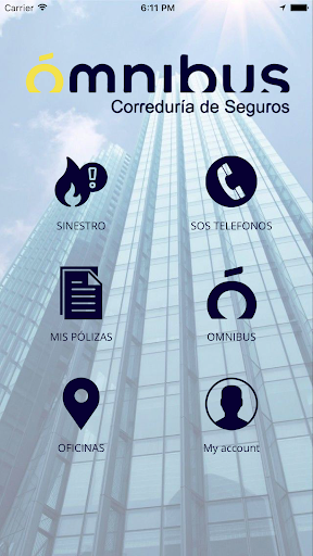 Android application Omnibus screenshort