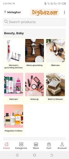 Digibazaar Local Shopping App