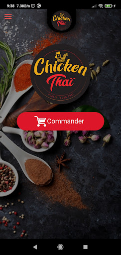 Android application ChickenThaï screenshort