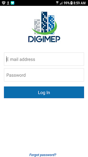 Android application DigiMEP Mobile screenshort