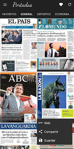 Newspaper Covers Screen 3