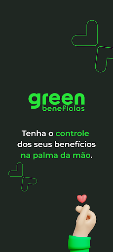 Android application Green Benefícios screenshort