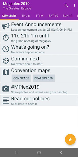 Megaplex Convention Screen 2