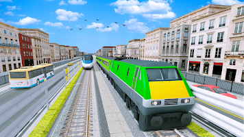 Train Game 3D-City Train Games