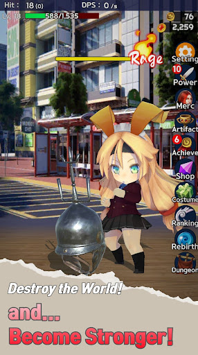 Fighting Girl - Clicker Game