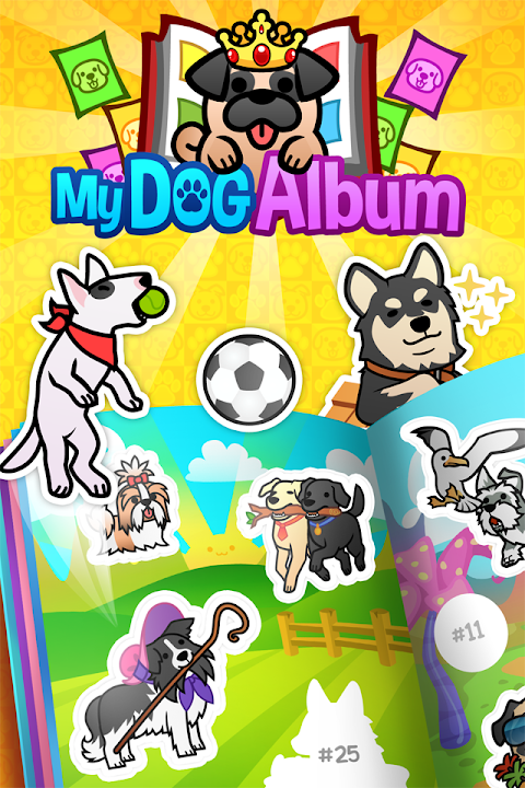 My Dog Album - Cute Puppy Sticのおすすめ画像1