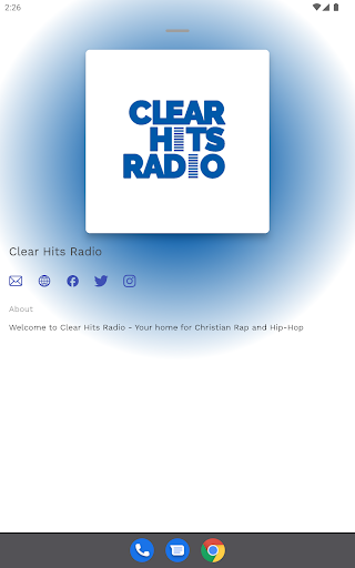 Clear Hits Radio Screen 3