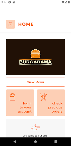 Android application Ak Burgarama screenshort