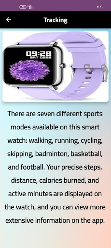 KALINCO Smart Watch guide Screen 3