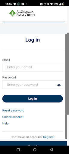 AgGeorgia Farm Credit Mobile Screen 2