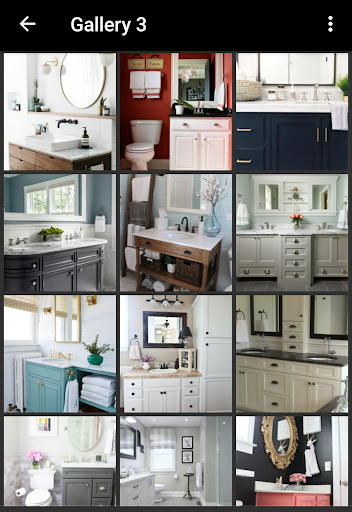 Bathroom Cabinet Decorating Screen 2