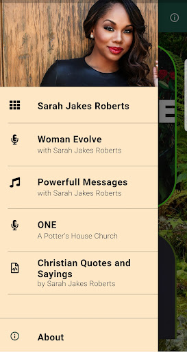 Android application Sarah Jakes Roberts Messages screenshort
