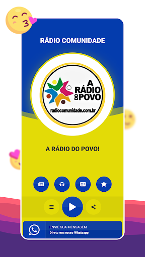 Android application RÁDIO COMUNIDADE screenshort