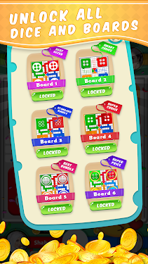 #4. Ludo Luck - Voice Ludo Game (Android) By: Mega Ludo™ Inc