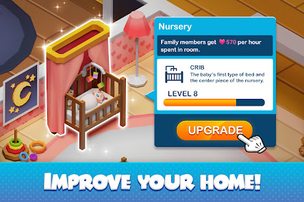 Idle Family Sim Life Manager v1.4.0 MOD (Unlimited Money/Super Cash/Hearts) APK