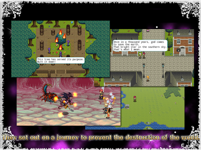 RPG Destiny Fantasia - צילום מסך של KEMCO