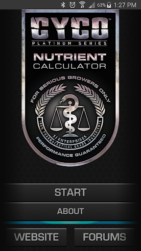 Cyco Nutrient Calculator