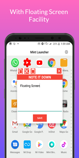 Android application Note It Down: Floating notepad screenshort