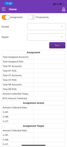 TPFICO Mobile for Collection Screen 3