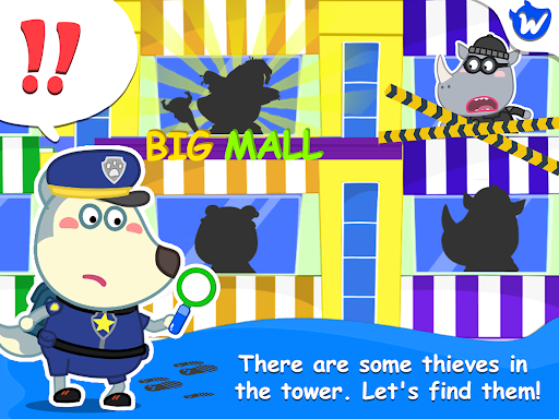 Wolfoo Police And Thief Game