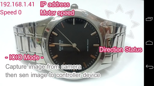 IOIO Camera Robot Screen 2
