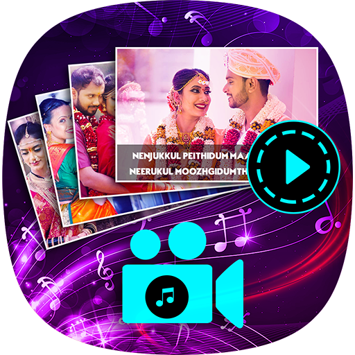 Tamil Lyrical Photos Maker - V logo