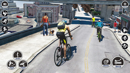 Mountain Bike Drive Cycle Game Screen 3