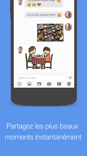 Aperçu de l'application