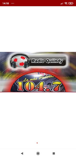 Android application Radio Quiindy FM screenshort