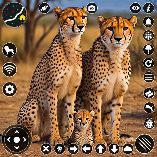 Wild Cheetah Simulator 3d