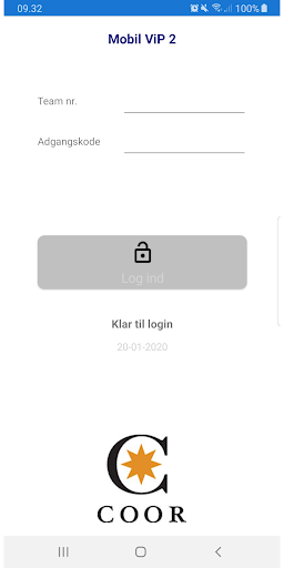 Android application Coor CleanIT ViP Mobil 2 screenshort
