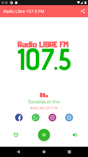 Android application Radio Libre Online - Paraguay screenshort