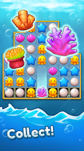 Ocean Friends : Match 3 Puzzle 73 screenshots 5