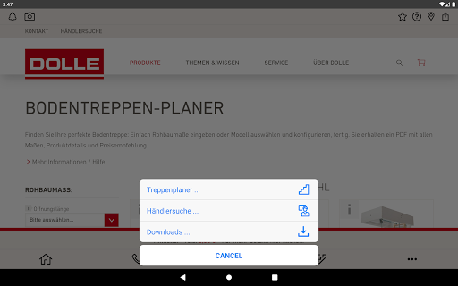 Gebr. DOLLE GmbH Screenshot