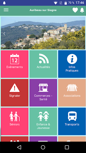 Android application AURIBEAU SUR SIAGNE screenshort