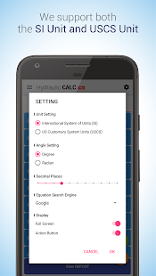 Hydraulic CALC pro Tangkapan layar