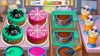 Game screenshot ハロウィンクッキングゲーム apk download