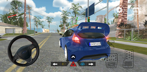 Android application Fiesta Drift & Park Simulator screenshort