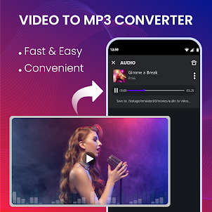 Vídeo para MP3: Extrator Áudio