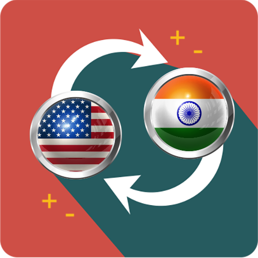 USD Dollar to Indian Rupee App logo