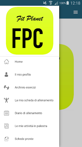 Android application Fit Planet Coaching screenshort