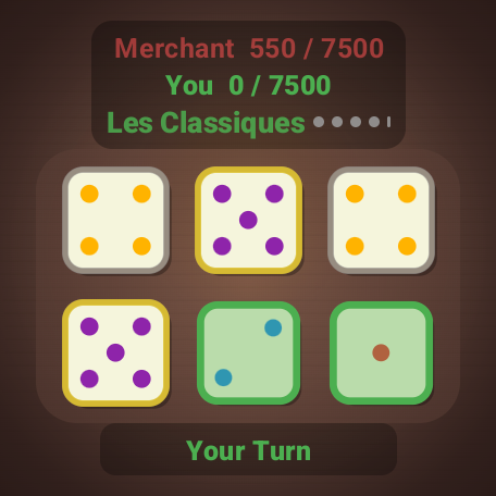 Farkle - Medieval Dice Game screenshot