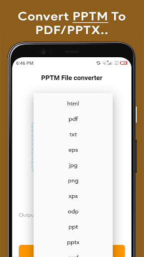 PPTM File Viewer - PPTM To PDF Screen 2