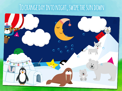 Animals learn words for kids