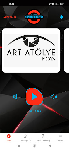 Android application PARTY4US screenshort