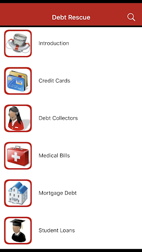 Debt Rescue Screen 2