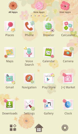 Flower Wallpaper Flower Trail Screen 2