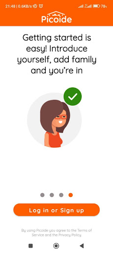 Android application Picoide screenshort