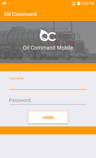 Android application Oil Command Mobile screenshort